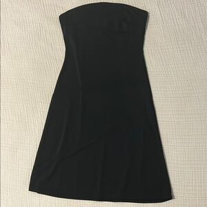 Black Strapless Dress